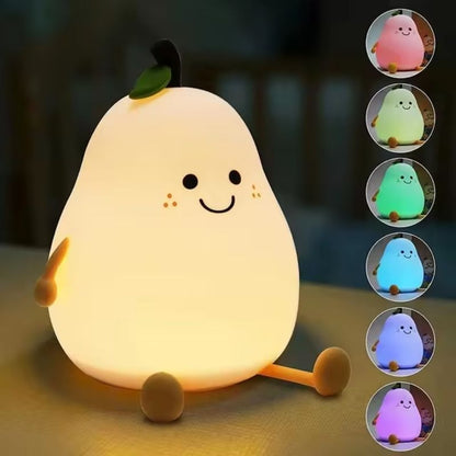 Pear-shaped Silicone Night Light