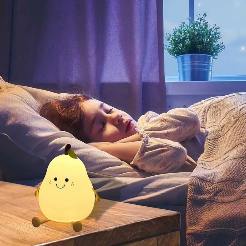 Pear-shaped Silicone Night Light