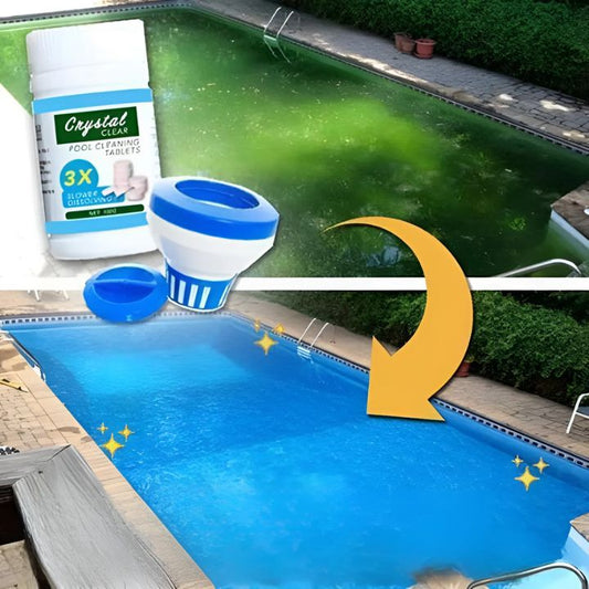 Quick-cleaning tablets for your pool