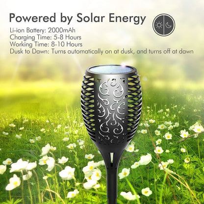 1+1 Free | Solar-powered night torch