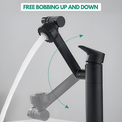 Universal Single-Hole Hot and Cold Water Tap