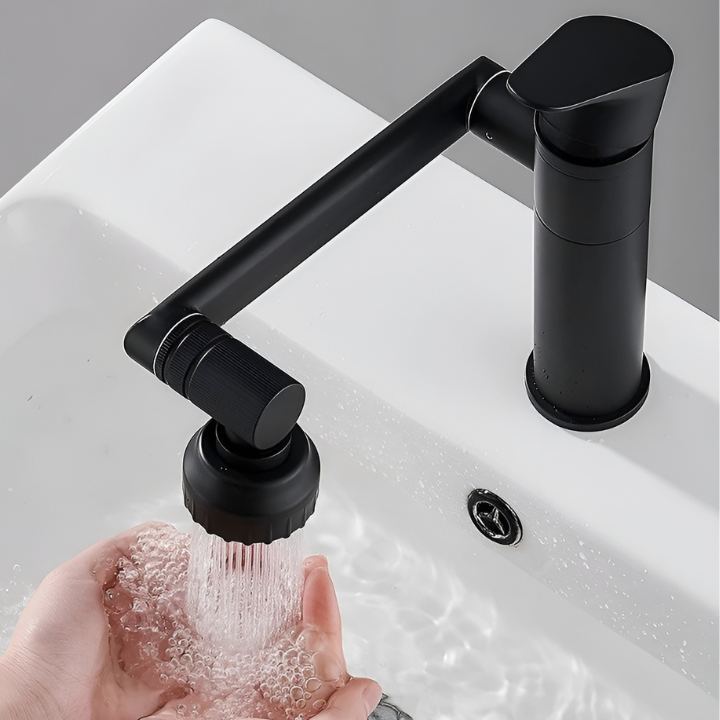 Universal Single-Hole Hot and Cold Water Tap