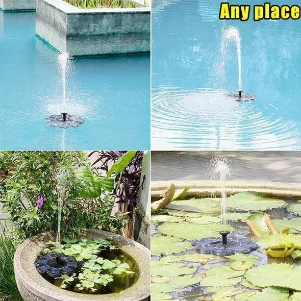 Solar Garden Fountain