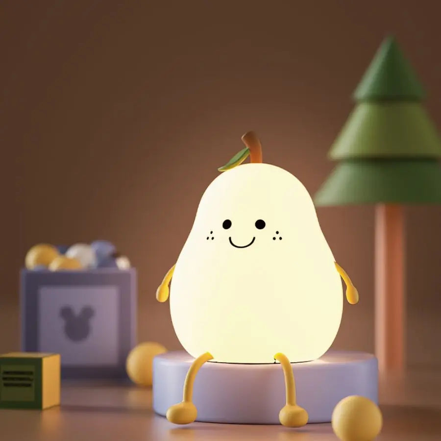 Pear-shaped Silicone Night Light