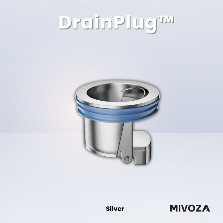 DrainPlug™ Say goodbye to the shower compulsion!