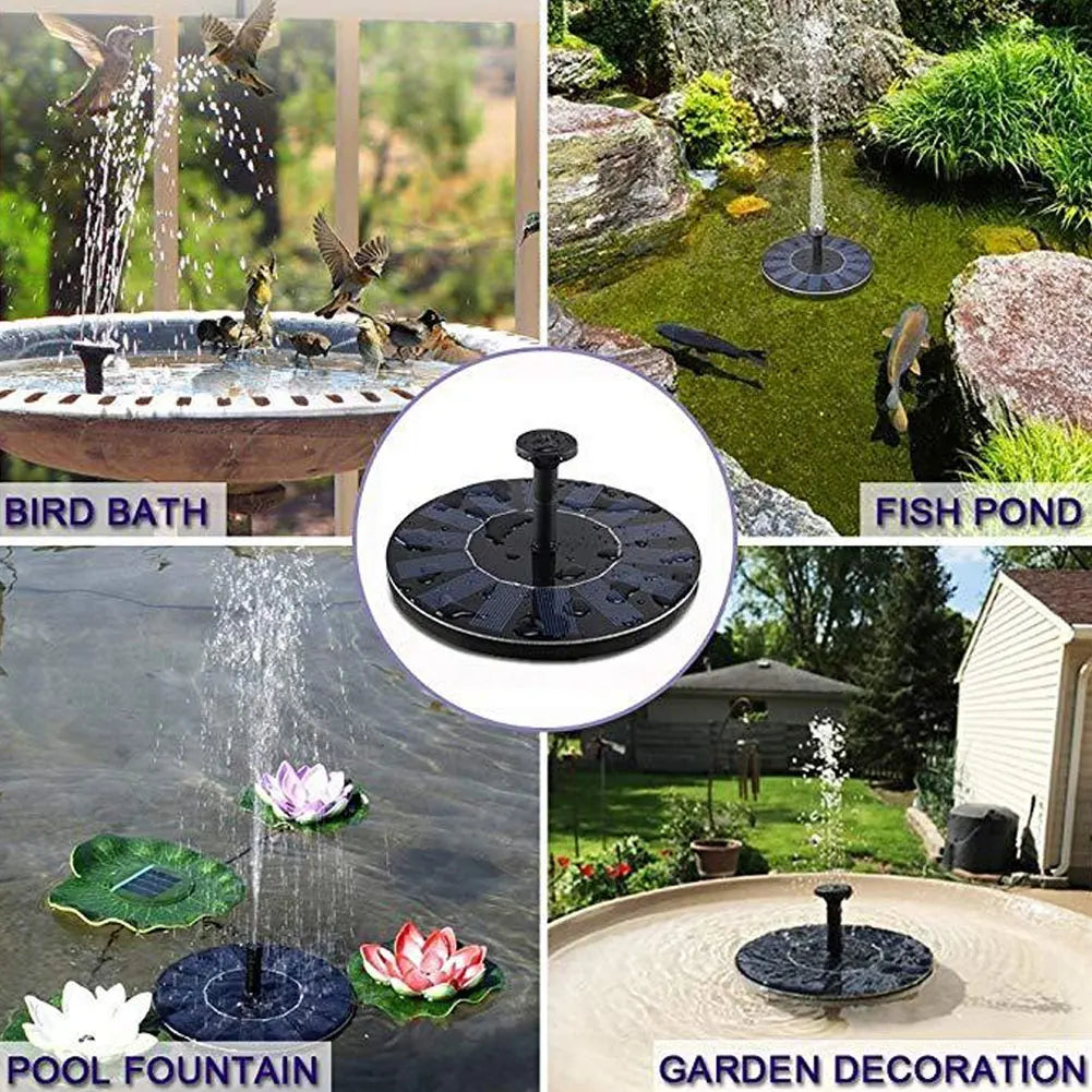 Solar Garden Fountain