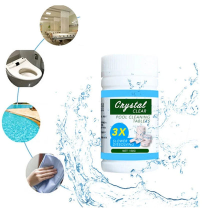 Quick-cleaning tablets for your pool