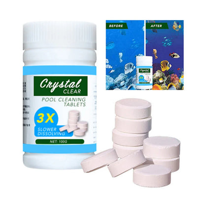 Quick-cleaning tablets for your pool