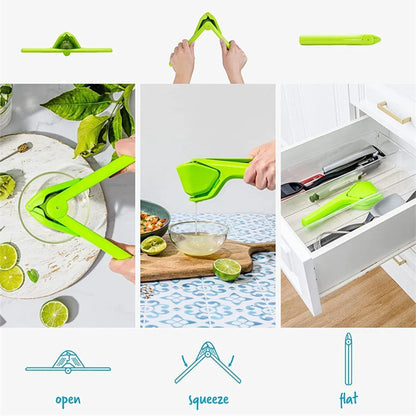 Time-saving lemon squeezer