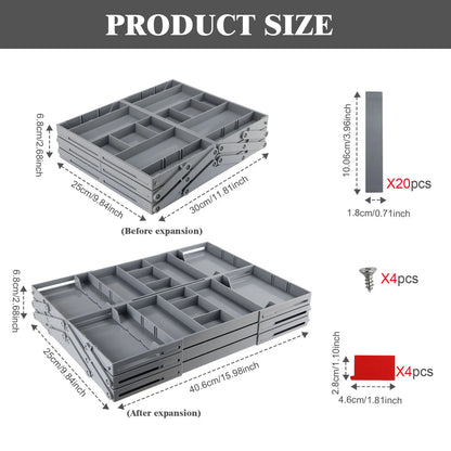 Expandable Smart Drawer Organiser