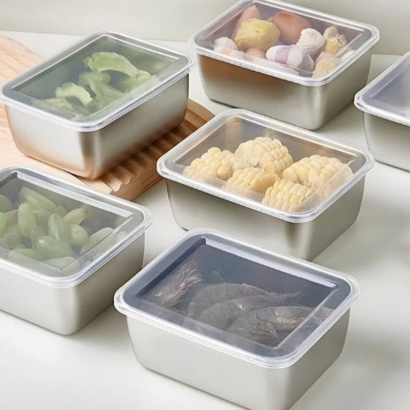 Microwave-safe storage trays with lids