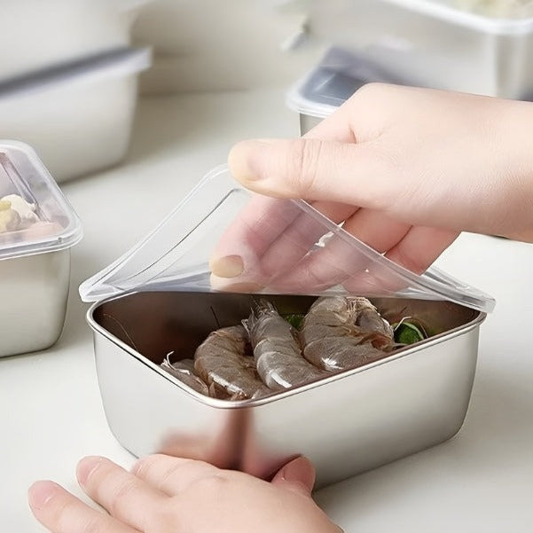 Microwave-safe storage trays with lids