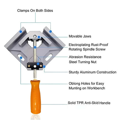 CornerClamp™ Put an end to the frustration of crooked edges!