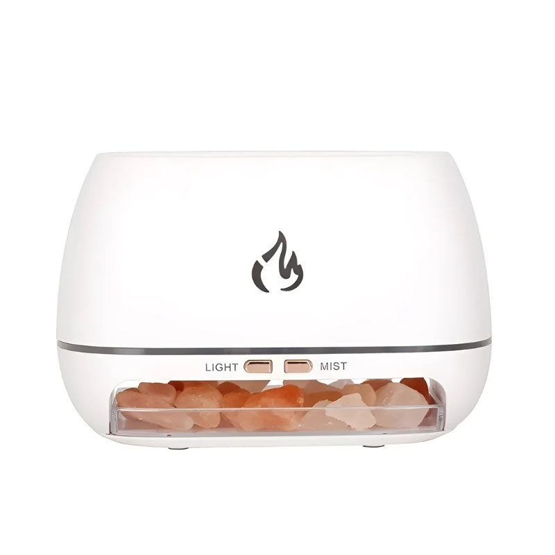 3-in-1 fragrance diffuser made from Himalayan salt stone