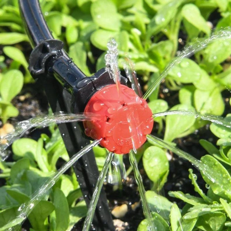 Adjustable irrigation drippers