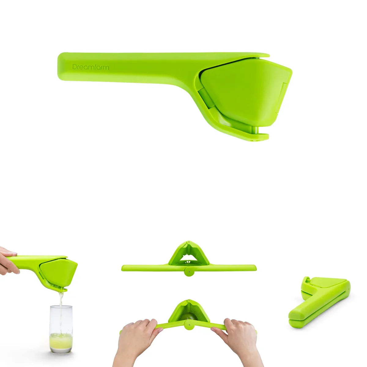 Time-saving lemon squeezer