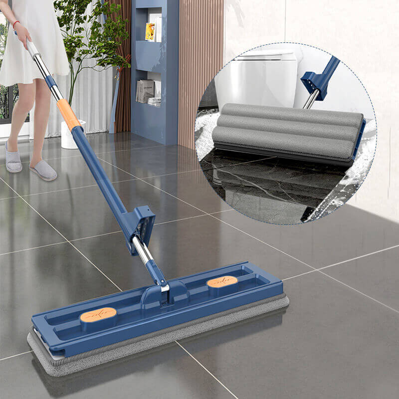 Large flat mop