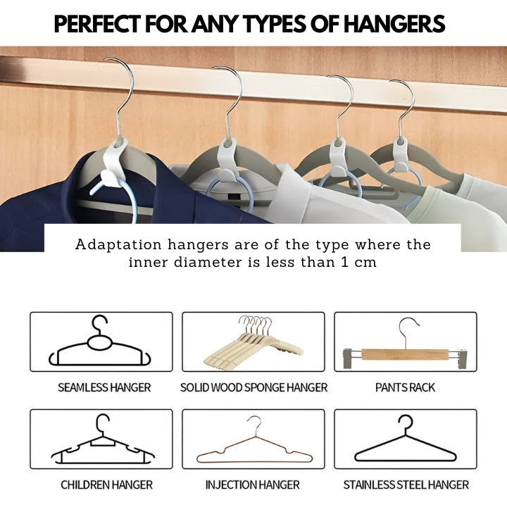 HangerHooks™  Clutter-Free Closets!