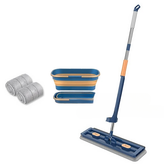 Large flat mop