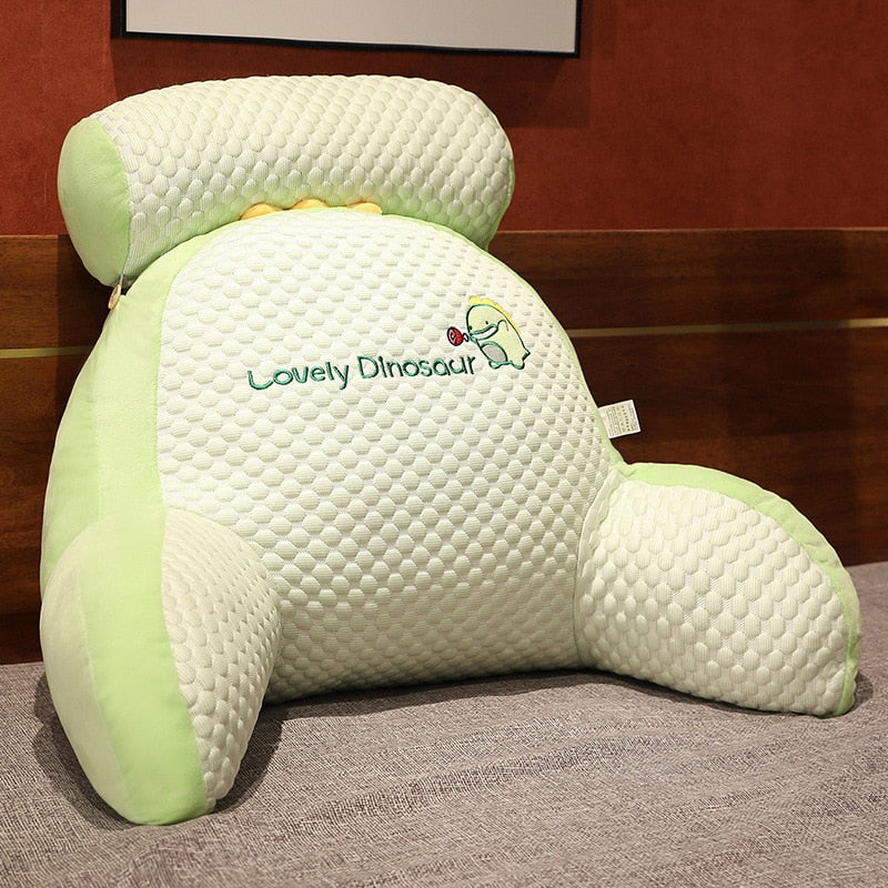 Comfortable, soft, removable back support cushion