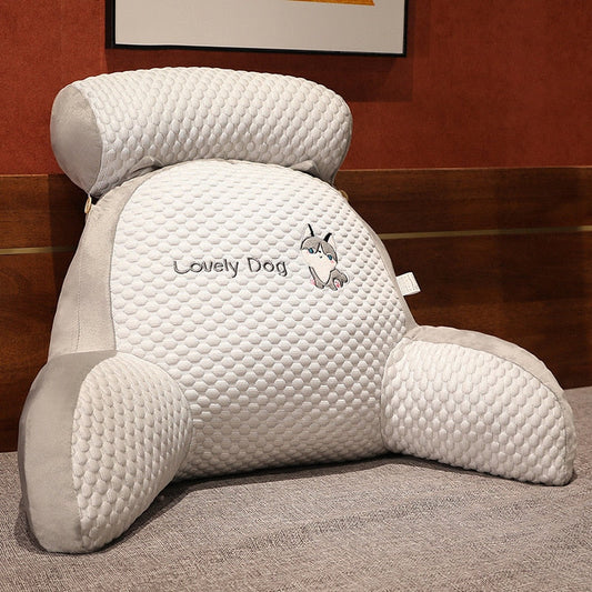 Comfortable, soft, removable back support cushion