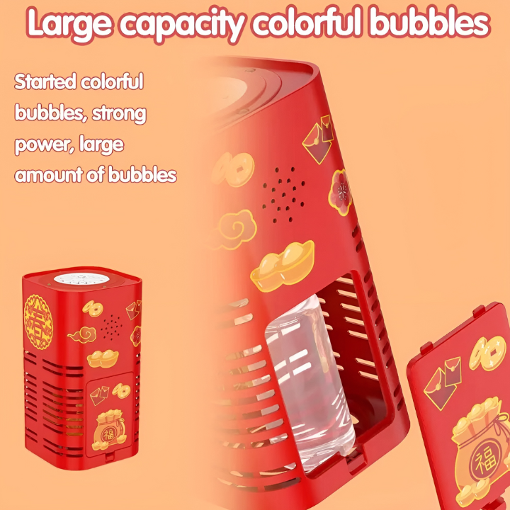 BubbleBlast™ Fireworks feeling with glowing soap bubbles!